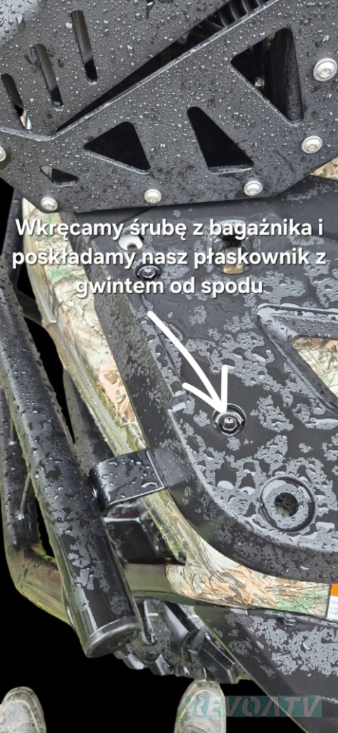 Bumper/zderzak przedni z prętami do QJMOTOR SFA 1000/600