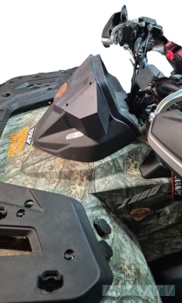 Boczny dolot zimnego powietrza do silnika i CVT QJMOTOR SFA