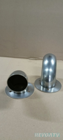 Końcówka tłumika nierdzewna 57mm CFMOTO / GOES
