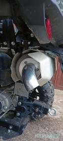 Końcówka tłumika nierdzewna 57mm CFMOTO / GOES