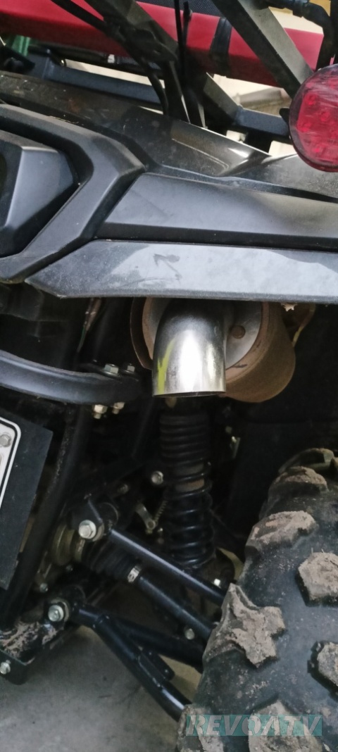 Końcówka tłumika nierdzewna 57mm CFMOTO / GOES Końcówka tłumika nierdzewna 57mm CFMOTO / GOES