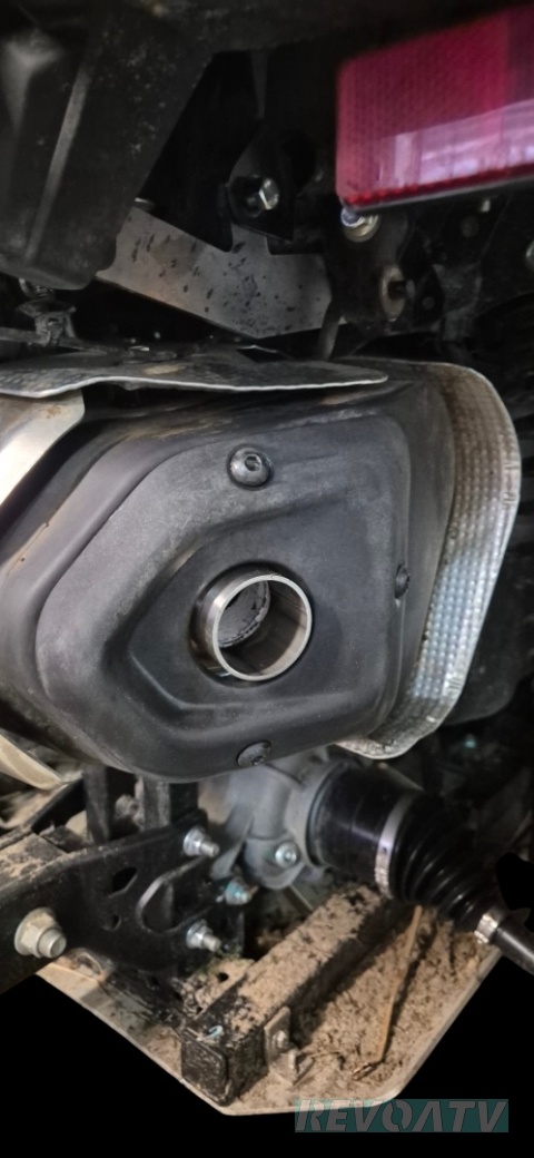 2SZT Końcówka tłumika nierdzewna GOES TERROX 1000 CFMOTO GEN3 1000/85O TOURING MUD OVERLAND