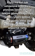 Mocowanie tylnej wyciągarki – QJMOTOR SFA 1000/600