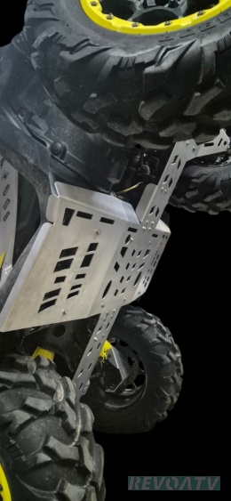 Osłony aluminiowe spodu do Can Am Outlander 2019+ Wersja do krótkiego i do Maxa