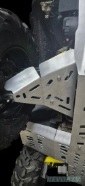Osłony aluminiowe spodu do Can Am Outlander 2019+ Wersja do krótkiego i do Maxa