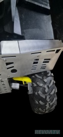 Osłony aluminiowe spodu do Can Am Outlander 2019+ Wersja do krótkiego i do Maxa