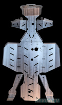 Osłony aluminiowe spodu do CFMOTO Gen3 1000/850 2024+