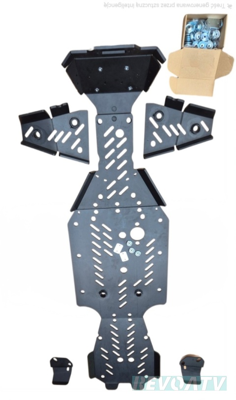 Osłony podwozia HDPE do CFMOTO GEN3 850/1000 (bez osłon podstopnic)