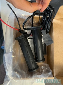 Podgrzewane manetki z kciukiem dedykowane do QJMOTOR SFA