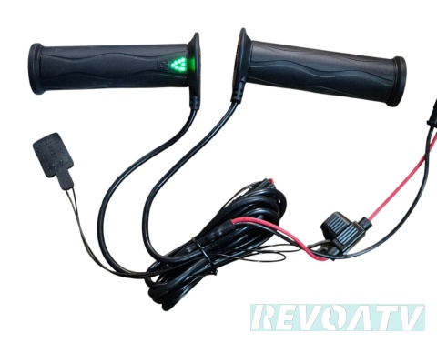 Podgrzewane manetki z kciukiem dedykowane do QJMOTOR SFA