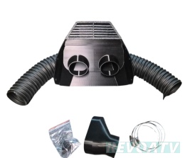 SNORKLE 75mm GOES TERROX 1000 wlot airboxa plus wlot CVT