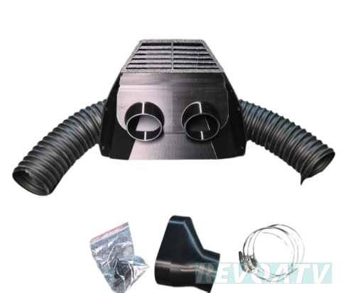 SNORKLE 75mm GOES TERROX 1000 wlot airboxa plus wlot CVT