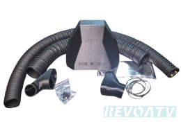 SNORKLE 75mm GOES TERROX 1000 pełny zestaw snorkli