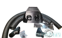 SNORKLE 75mm GOES TERROX 1000 pełny zestaw snorkli