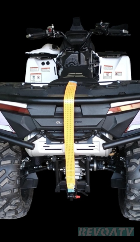 Uchwyt do quada z szeklą zamiast haka