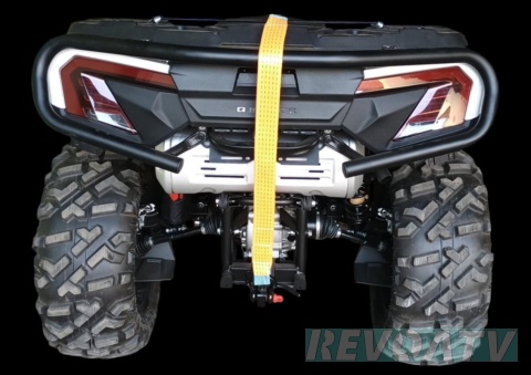 Uchwyt do quada z szeklą zamiast haka