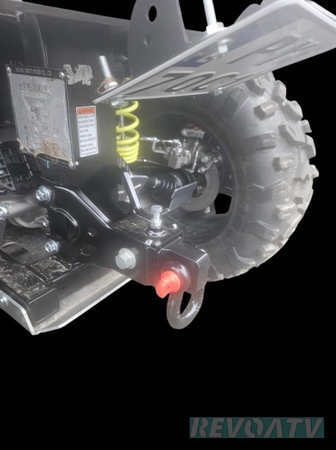 Uchwyt do quada z szeklą zamiast haka