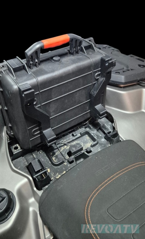 Uchwyty do montażu skrzynki zamiast siedzenia pasażera CFMOTO GEN3/GOES TERROX 1000