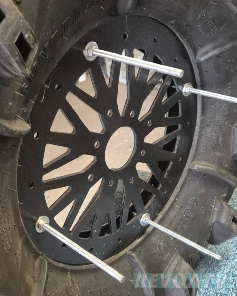 Zestaw felg 14cali do jazdy w wodzie/błocie CRUSHLOCK