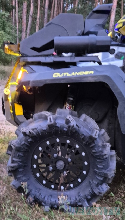 Zestaw felg 14cali do jazdy w wodzie/błocie CRUSHLOCK