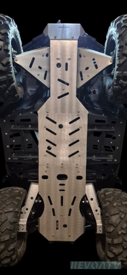 Zestaw osłon spodu i podstopnic aluminiowych do QJMOTOR SFA 1000/600
