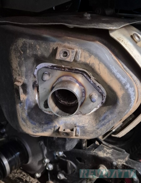 2SZT Końcówka tłumika nierdzewna  CFMOTO GEN3 1000