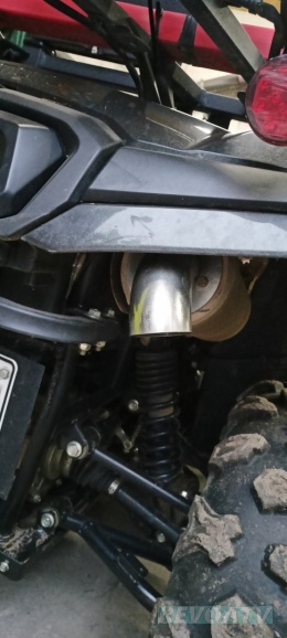 Końcówka tłumika nierdzewna 57mm LONCIN 550/700