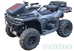 Kufer tylny TESSERACT 22L do GOES TERROX 1000 2024+ | Dedykowany zestaw z adapterami | REVOATV
