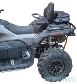 Kufer tylny TESSERACT 22L do GOES TERROX 1000 2024+ | Dedykowany zestaw z adapterami | REVOATV