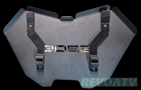 Płyta aluminiowa zamiast fotela pasażera do GOES TERROX 1000 (ZESTAW ZAWIERA UCHWYTY)