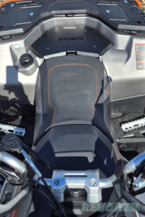 Płyta aluminiowa zamiast fotela pasażera do GOES TERROX 1000 (ZESTAW ZAWIERA UCHWYTY)