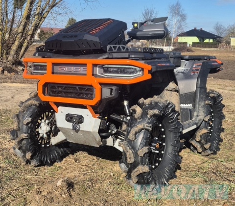 Przedni bumper GOES TERROX 1000 KOLOR POMARAŃCZOWY