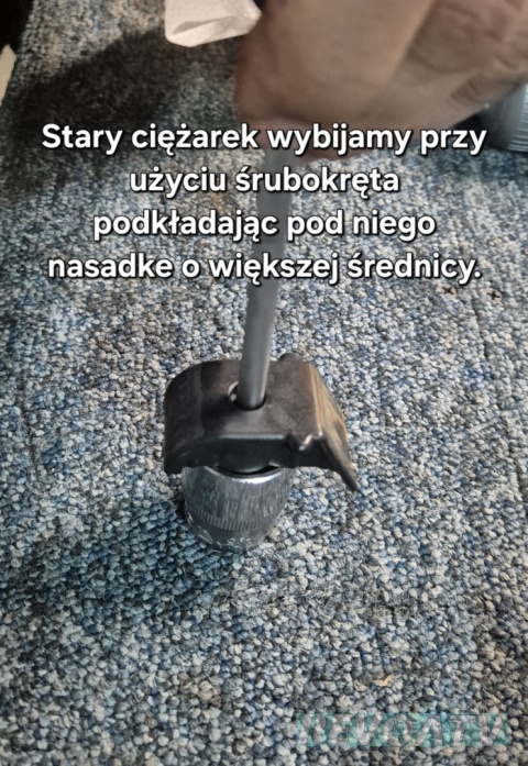 Rolki/ciężarki CVT REVOATV QJMOTOR SFA1000 19 gram komplet 6szt