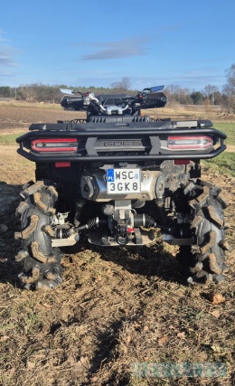 Tylni bumper GOES TERROX 1000 KOLOR CZARNY