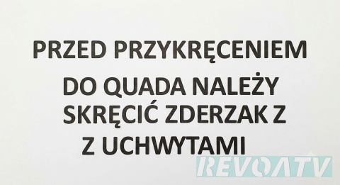 Tylny bumper GOES TERROX 1000 KOLOR POMARAŃCZOWY